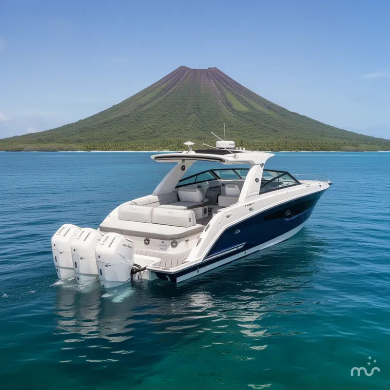 Slide: The Image of Sea Ray SLX 400 Outboard 2023 - 3