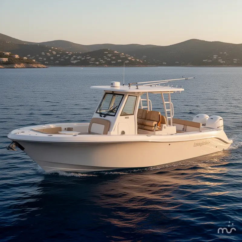 Slide: The Image of Everglades 335 Center Console 2026 - 2