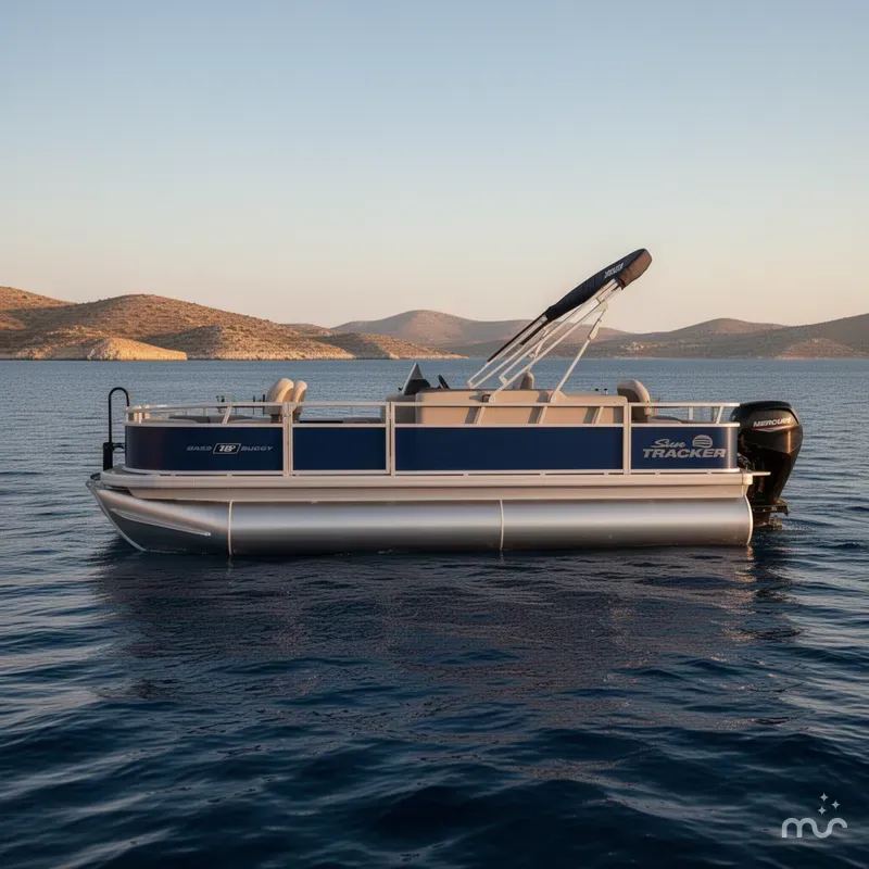 Slide: The Image of Sun Tracker Bass Buggy 18 DLX 2026 - 2