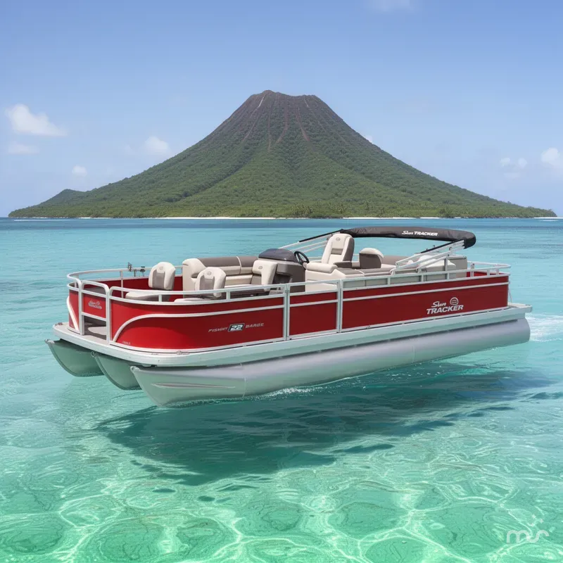 The Image of Sun Tracker Fishin' Barge 22 DLX 2026 - 0