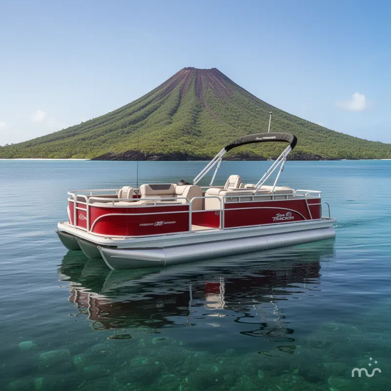 Slide: The Image of Sun Tracker Fishin' Barge 22 DLX 2026 - 4