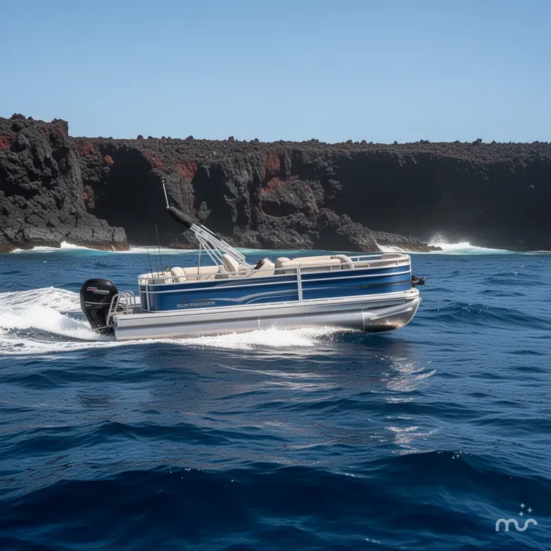 Slide: The Image of Sun Tracker Fishin' Barge 20 DLX 2026 - 4