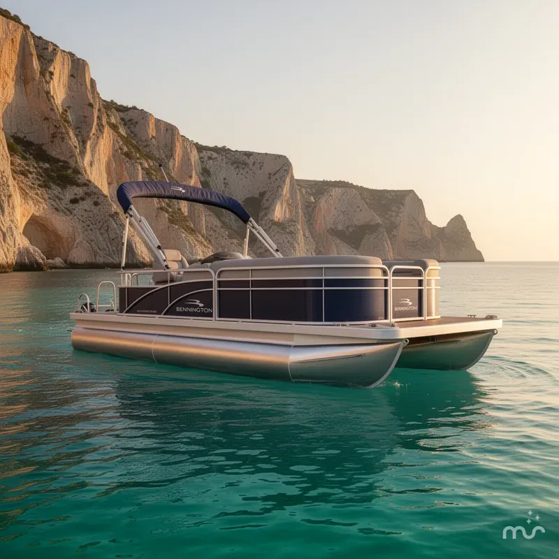 The Image of Bennington 20 SVL With Yamaha 25Hp & Tandem axle Trailer 2023 - 0