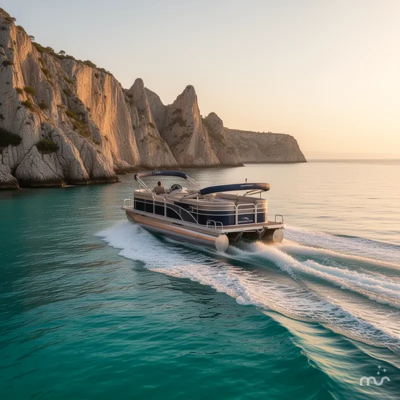 Slide: The Image of Bennington 20 SVL With Yamaha 25Hp & Tandem axle Trailer 2023 - 4