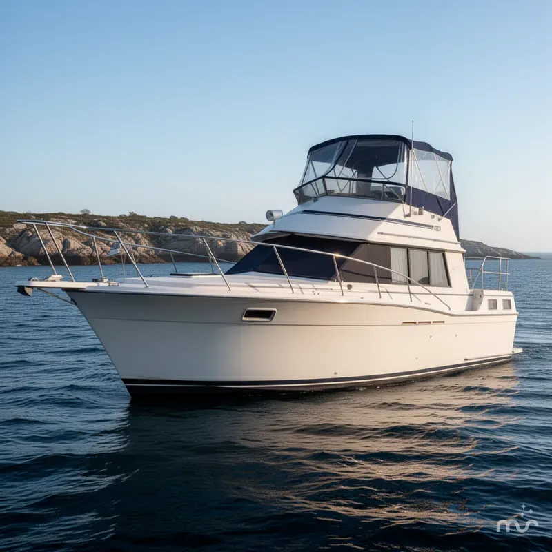 The Image of Carver Yachts 3207 Aft Cabin Motor Yacht 1985 - 0