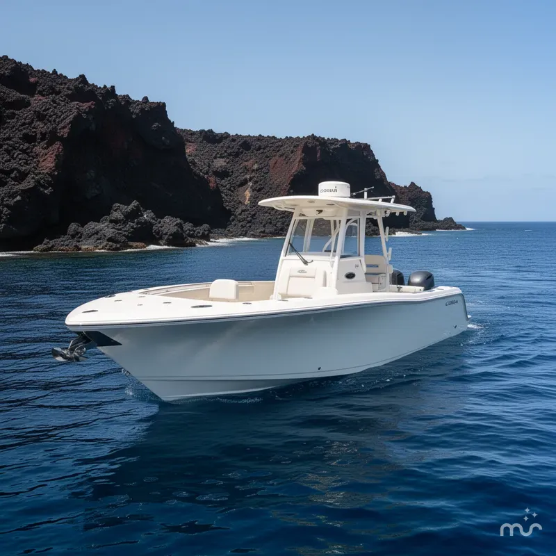 Slide: The Image of Cobia 301 Center Console 2020 - 2