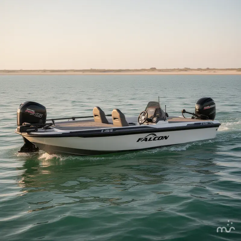 Slide: The Image of Falcon Boats F185 2023 - 2