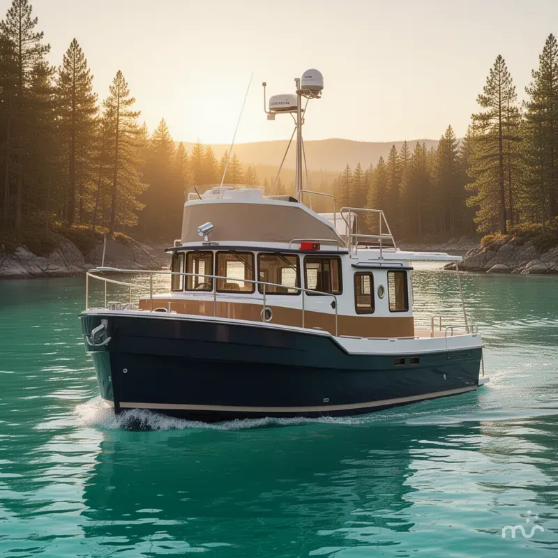 Slide: The Image of Ranger Tug R-31 CB 2019 - 2
