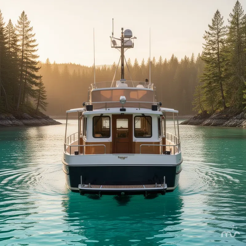 Slide: The Image of Ranger Tug R-31 CB 2019 - 3