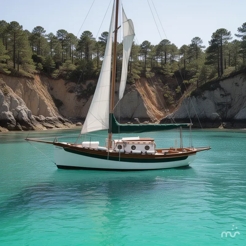 Slide: The Image of Falmouth Cutter 22 1982 - 2