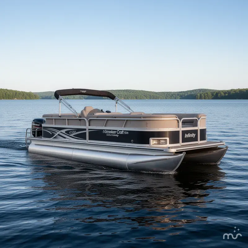 Slide: The Image of Smoker Craft 820 Infinity Cruise 2004 - 1