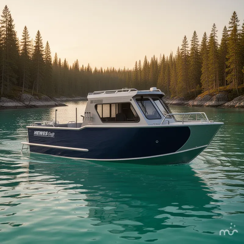 Slide: The Image of Hewescraft 250 Alaskan 2026 - 2