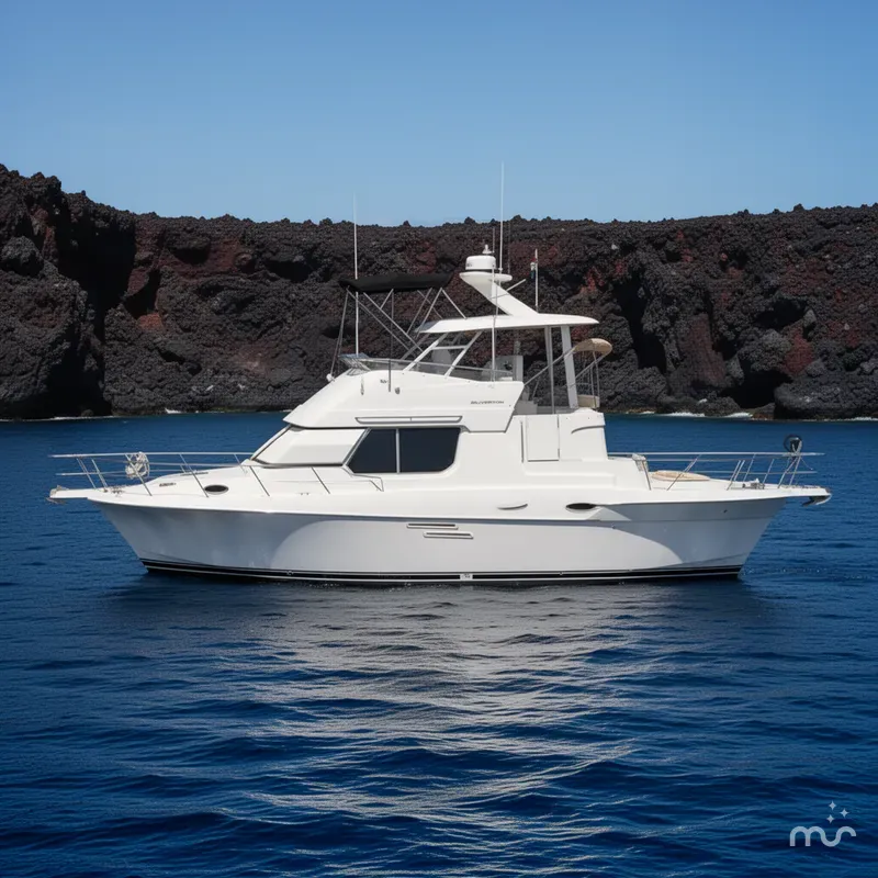Slide: The Image of Silverton 322 Motor Yacht 2000 - 2