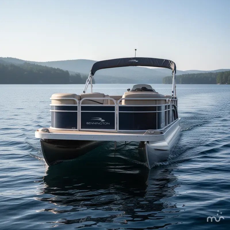 Slide: The Image of Bennington 22 SLX Pontoon 2012 - 1