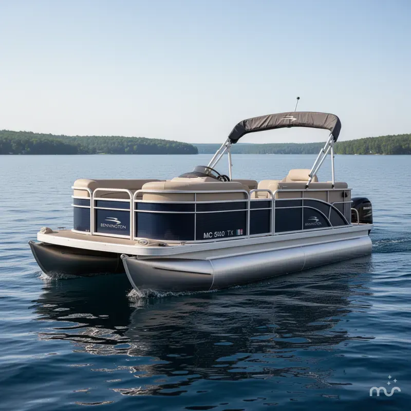 Slide: The Image of Bennington 22 SLX Pontoon 2012 - 2