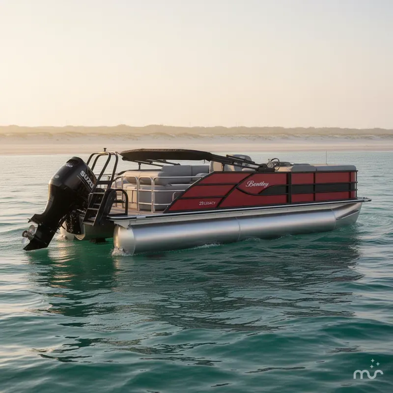 The Image of Bentley Pontoons Legacy 223 Swingback 3/4 Tube 2026 - 0