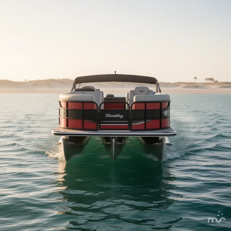 Slide: The Image of Bentley Pontoons Legacy 223 Swingback 3/4 Tube 2026 - 1