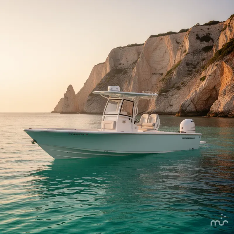 Slide: The Image of Sportsman Masters 267 Bay Boat 2020 - 2