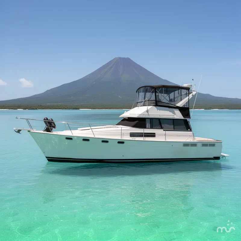 Slide: The Image of Bayliner 3888 MY Sedan 1994 - 2