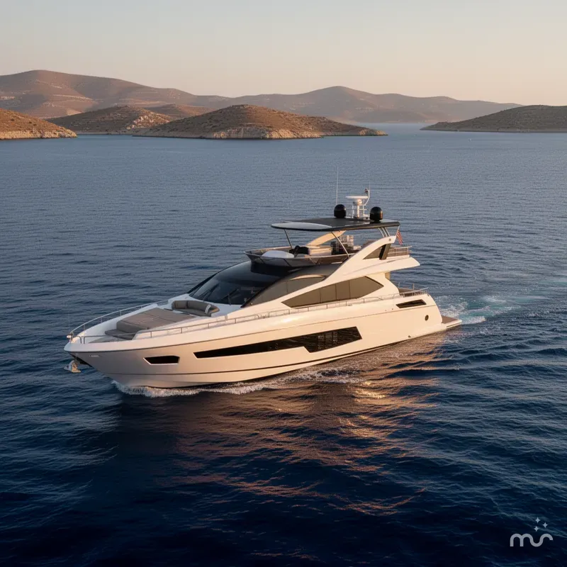Slide: The Image of Sunseeker 75 Yacht 2015 - 2