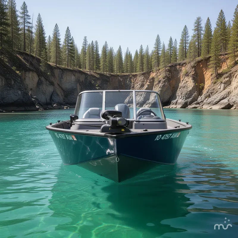 Slide: The Image of Lowe Fishing Machine 165WT Pro 2014 - 1