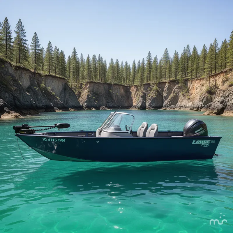 Slide: The Image of Lowe Fishing Machine 165WT Pro 2014 - 2