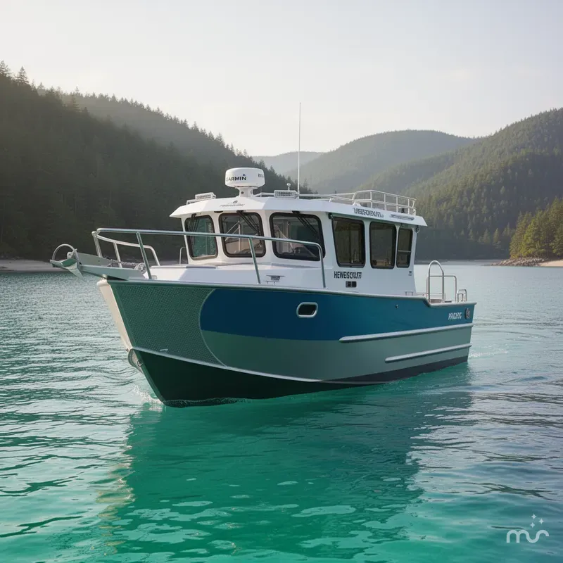Slide: The Image of Hewescraft 270 Pacific Explorer ET Hardtop 2024 - 2