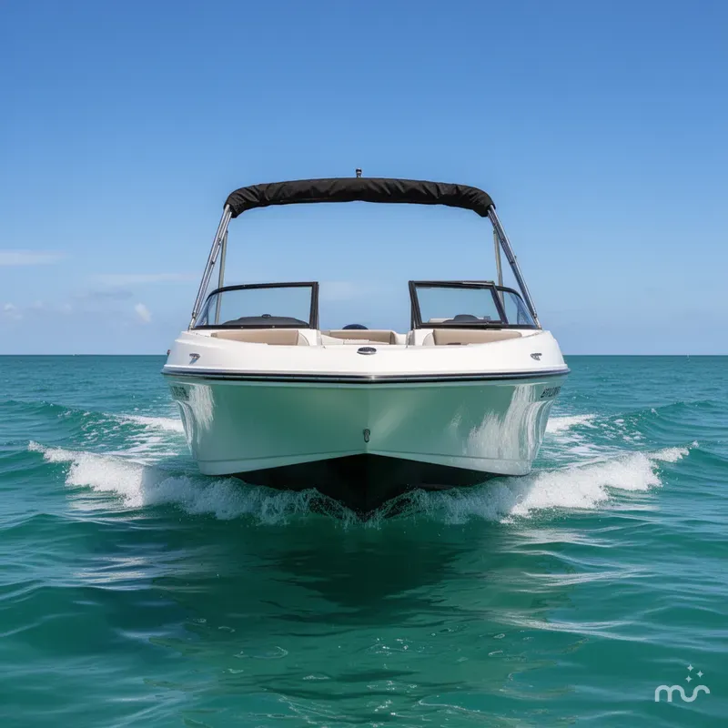 Slide: The Image of Bayliner VR6 Bowrider OB 2022 - 2