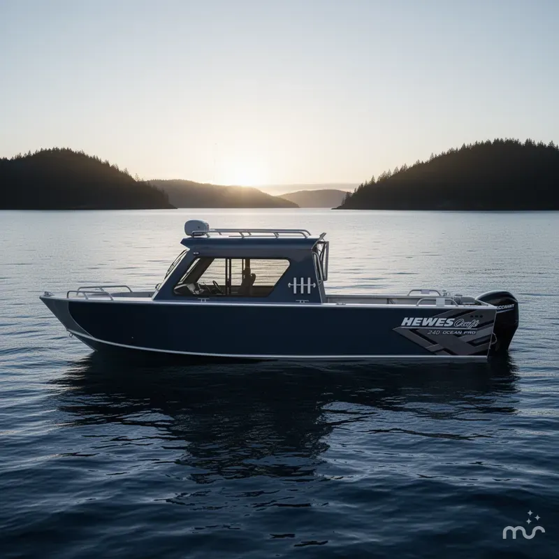 Slide: The Image of Hewescraft 240 Ocean Pro ET Hardtop 2026 - 0