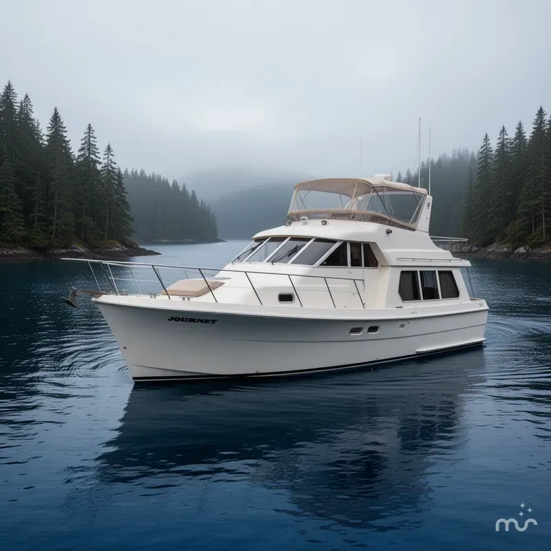 The Image of Hampton 490 Pilothouse 1999 - 0