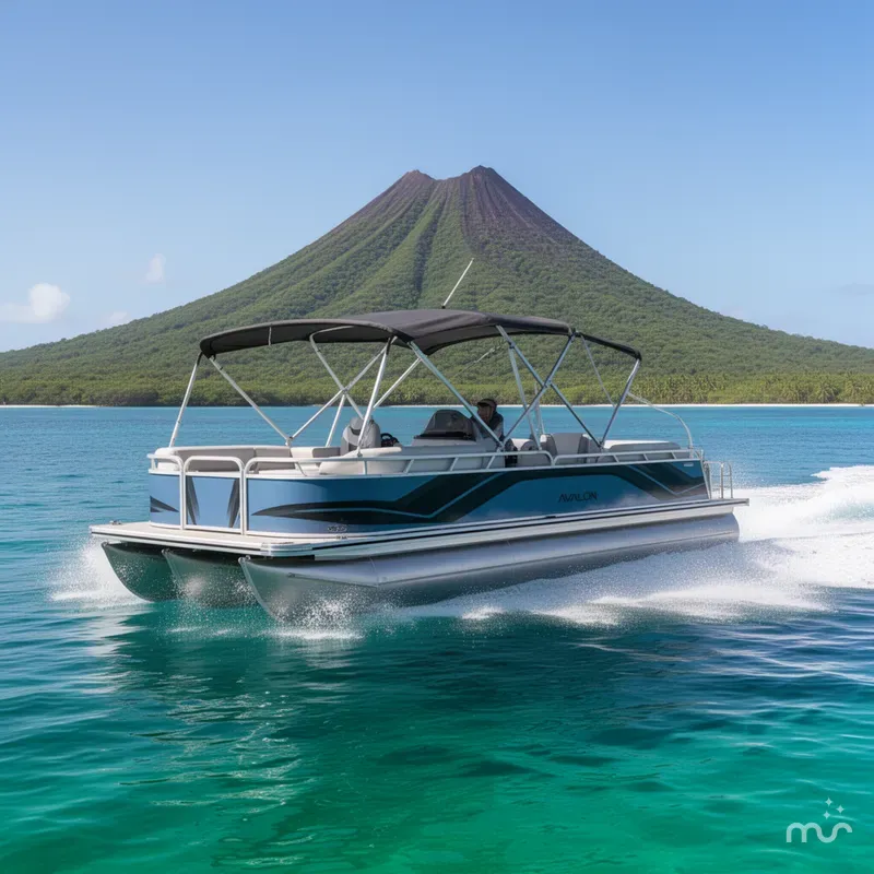 Slide: The Image of Avalon 2385 Venture 85 VRB, Tri Toon, High Performance 2026 - 4