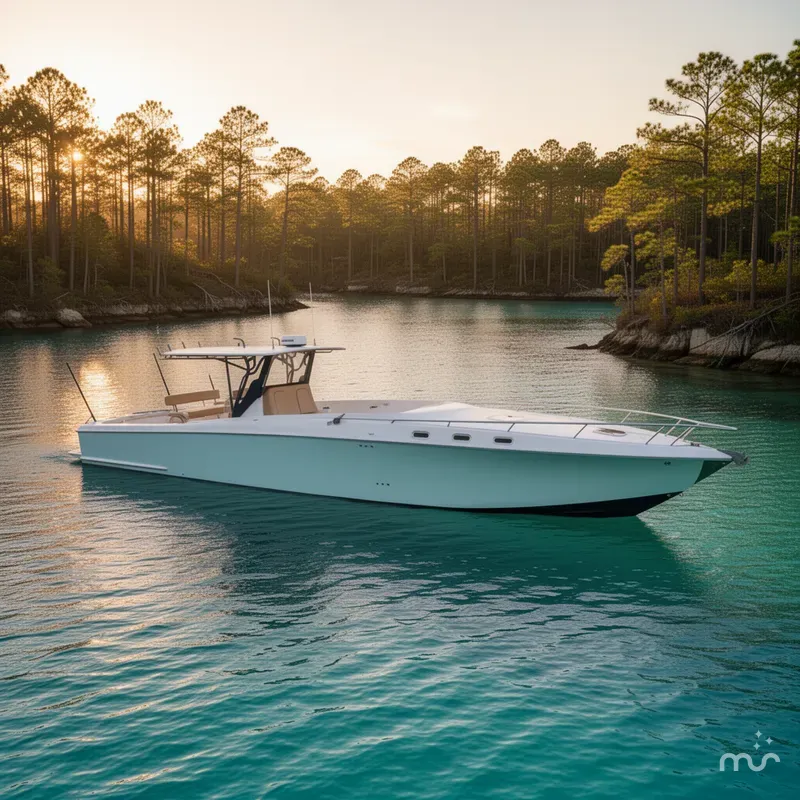 Slide: The Image of Don Smith Power Boats 45 2008 - 2