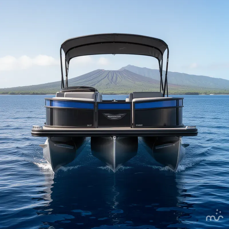 Slide: The Image of Bennington 23 LT Bowrider Fastback 2026 - 1