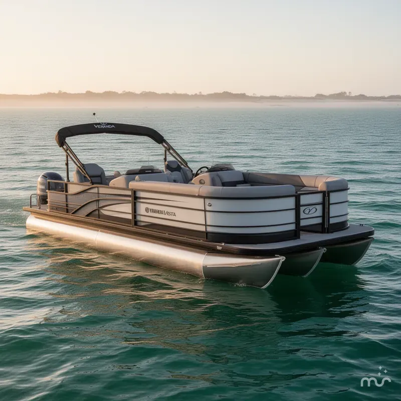 Slide: The Image of Veranda Vista Series TRITOON 200HP YAMAHA 2026 - 2
