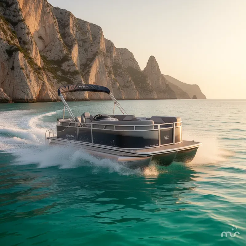 Slide: The Image of Avalon Venture 21 CRUISE-115HP 2026 - 2