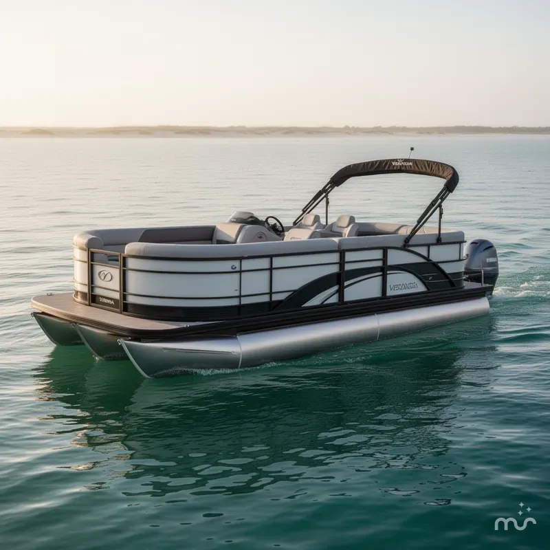Slide: The Image of Veranda Vista Series TRITOON 200HP YAMAHA 2026 - 0