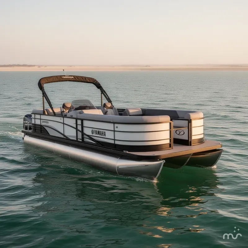 Slide: The Image of Veranda Vista Series TRITOON 200HP YAMAHA 2026 - 0