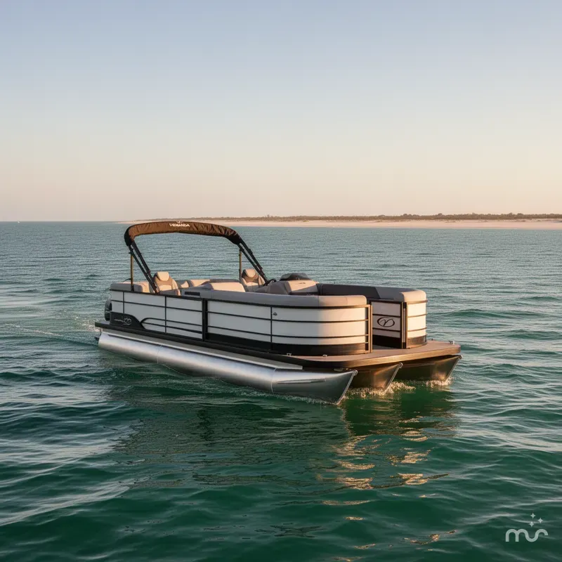 Slide: The Image of Veranda Vista Series TRITOON 200HP YAMAHA 2026 - 2