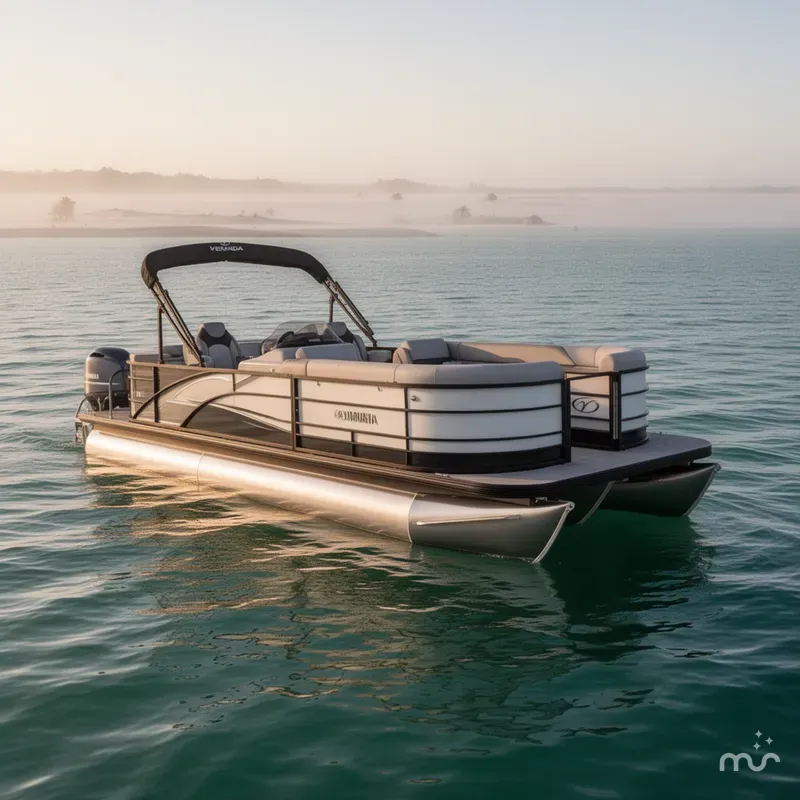 Slide: The Image of Veranda Vista Series TRITOON 200HP YAMAHA 2026 - 2