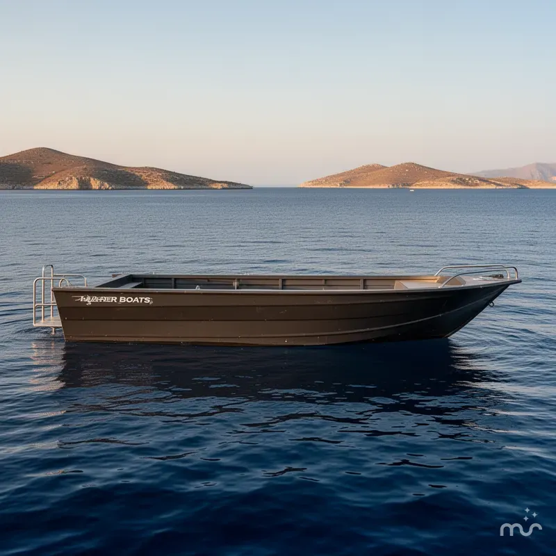 Slide: The Image of Reaper Boats 756 Step Transom 2026 - 2
