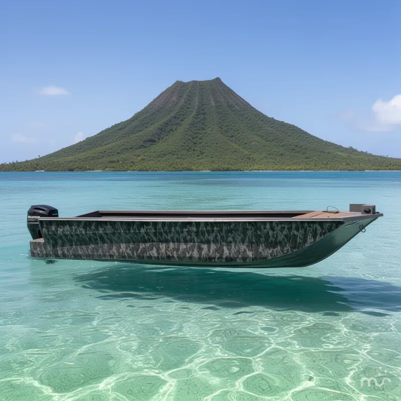 Slide: The Image of Reaper Boats 756 Step Transom 2026 - 2