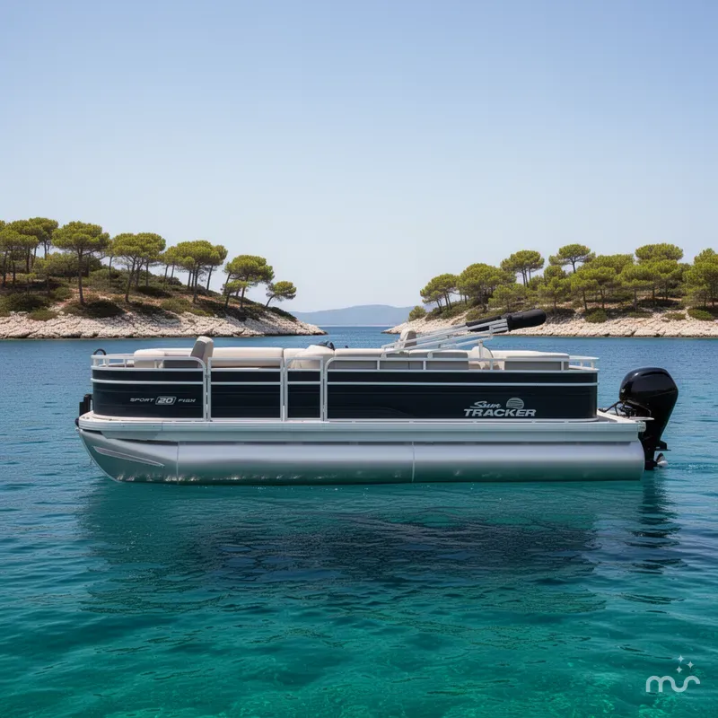 Slide: The Image of Sun Tracker SportFish 20 DLX 2026 - 2