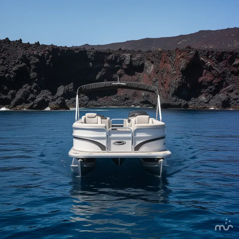 Slide: The Image of Sun Tracker Party Barge 16 DLX 2026 - 3