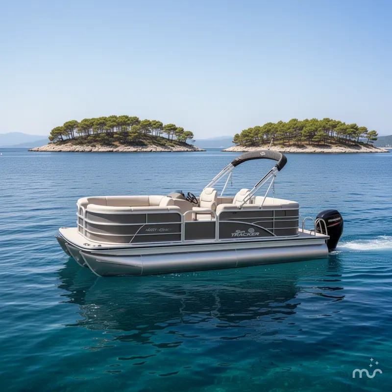 The Image of Sun Tracker Party Barge 20 DLX 2026 - 0