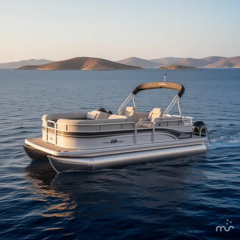 The Image of Sun Tracker Party Barge 16 DLX 2026 - 0