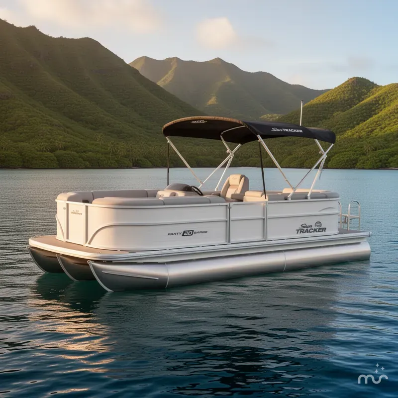 The Image of Sun Tracker Party Barge 20 DLX 2026 - 0