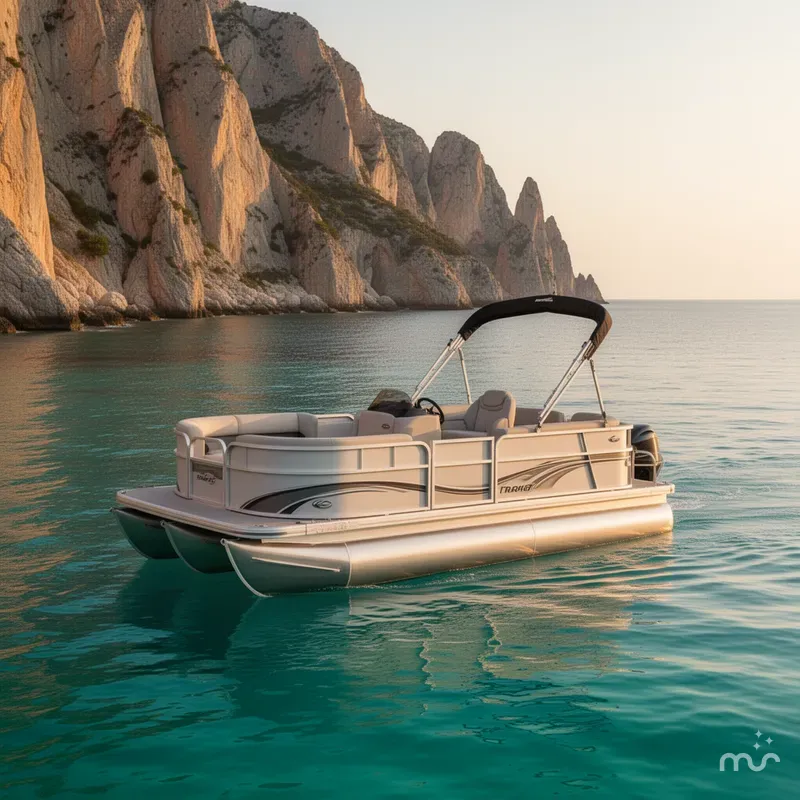 The Image of Sun Tracker Party Barge 16 DLX 2026 - 0