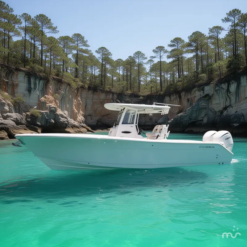 Slide: The Image of Cobia 285 Open Center Console 2026 - 2