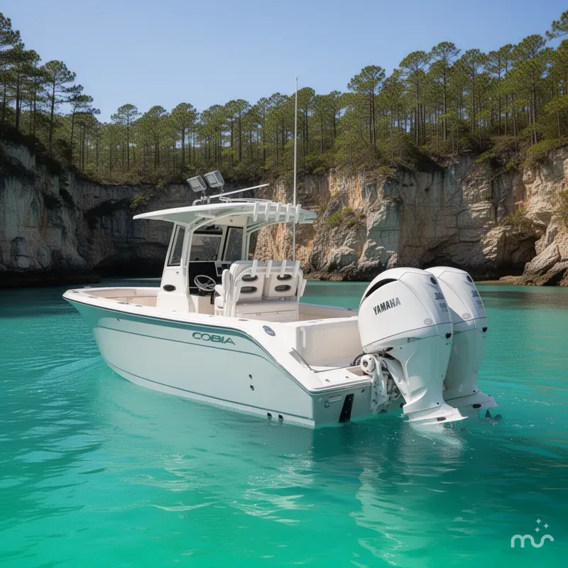 Slide: The Image of Cobia 285 Open Center Console 2026 - 3