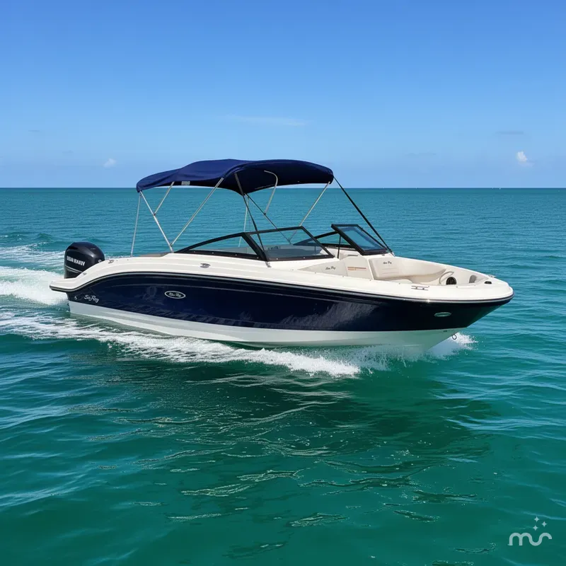 Slide: The Image of Sea Ray SPX 210 Outboard 2020 - 0